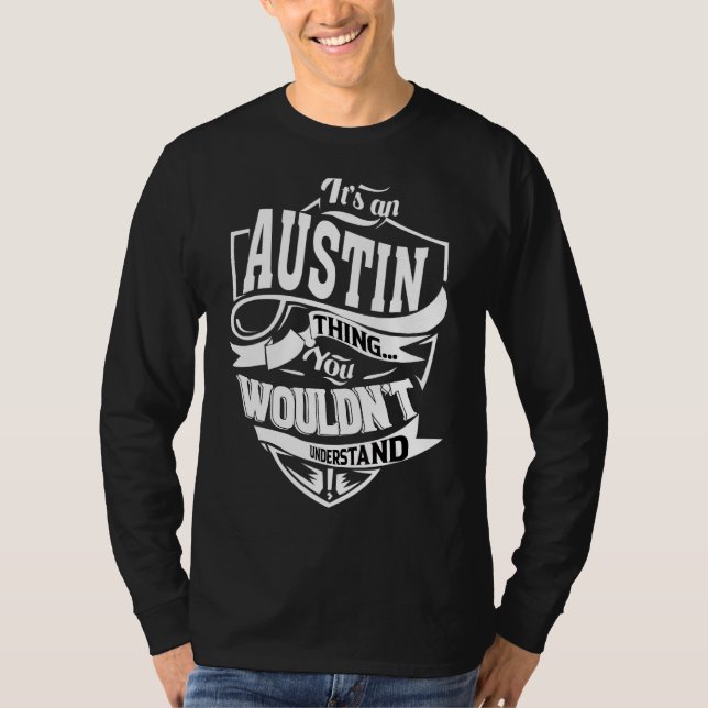 Det är en Austin Sak T Shirt (Framsida)