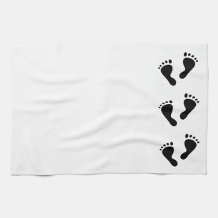 Det är en baby - babyfot kökshandduk
