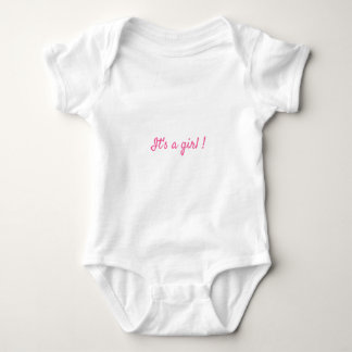 Det är en babyflicka Minimalistisk barn T-shirt