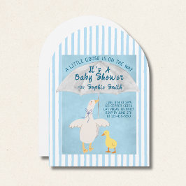 Det är en babyskor.. inbjudningar