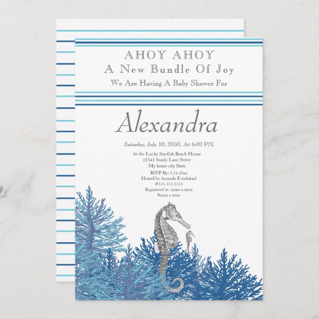 Det är en babystötare. (Fram/baksida)