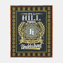 Det är en Backe Sak du inte kunde förstå Fleecefilt