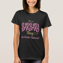 Det är en Barbara-sak Rosa Guld Kvinnor Present