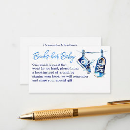 Det är en barndusch bokar för baby tilläggskort