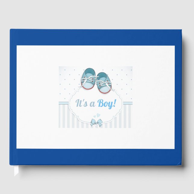 Det är en barnduschgäst bok. gästböcker (Framsida)