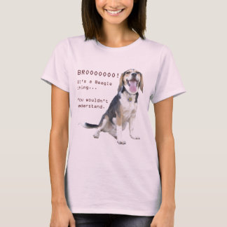 Det är en Beaglesak, dig skulle för att inte Tee Shirt