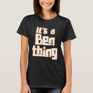 Det är en Ben Sak T Shirt