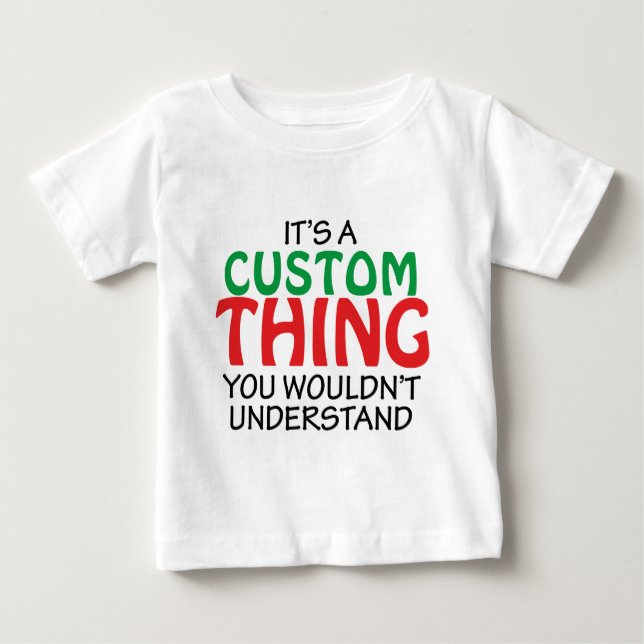DET är EN BESTÄLLNINGS- SAK T-shirt (Framsida)