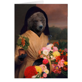 Det är en björnleverans - Antropomorfisk komp Hälsningskort