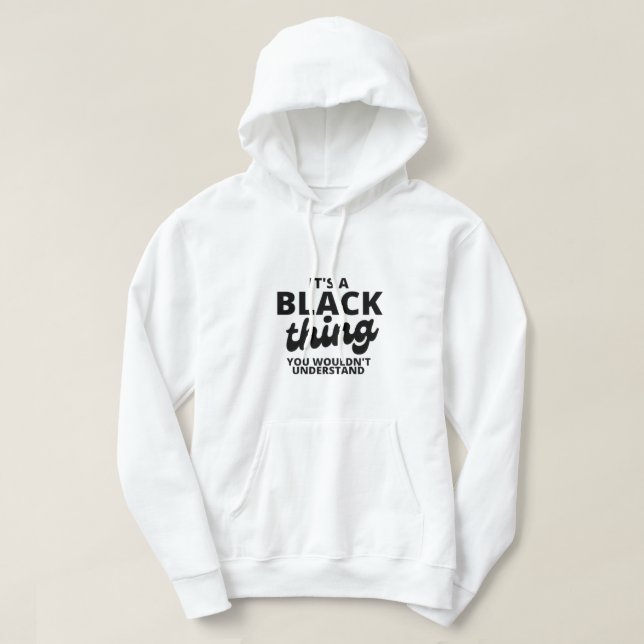 Det är en Black Sak Basic Hooded Sweatshirt (Design framsida)