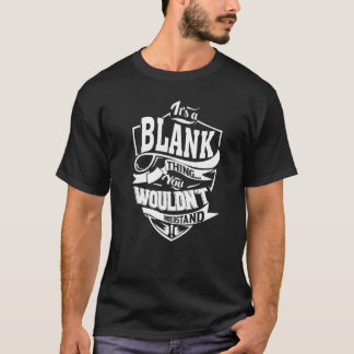 Det är en BLANK Sak T Shirt