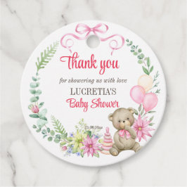 Det är en blommigt-andebabydusch tack. gåvor etiketter