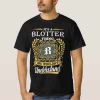 Det är en Blotter-grej Du Inte Skulle Förstå