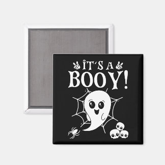 Det är en boj, Cute Baby Gender Reveal Halloween Magnet