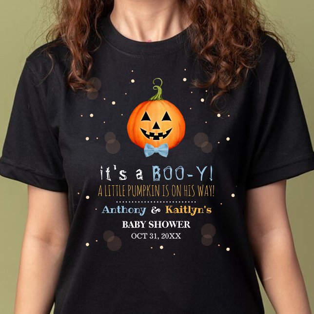 Det är en Boo-y! Little Pumpkin Halloween Baby Sho T Shirt (Skapare uppladdad)