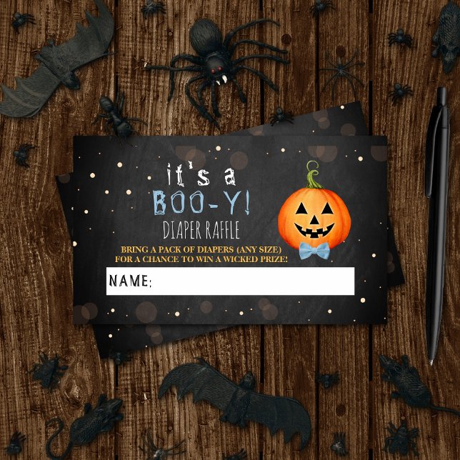 Det är en Boo-y! Little Pumpkin Halloween Baby Sho Tilläggskort (Skapare uppladdad)