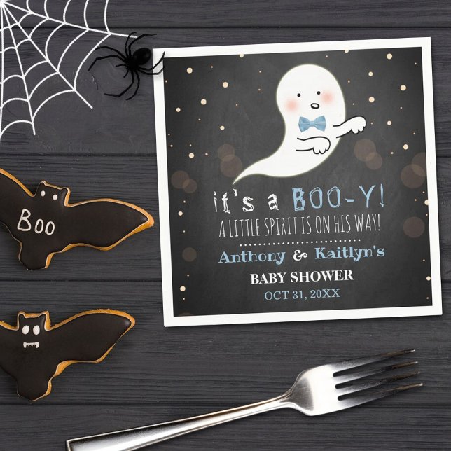 Det är en Boo-y! Little Spirit Halloween Baby Show Pappersservett (Skapare uppladdad)