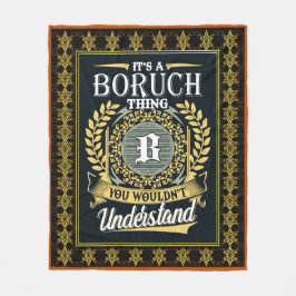 Det är en Boruch Sak du inte kunde förstå Fleecefilt