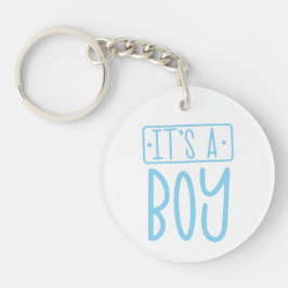 Det är en Boy Acrylic Keychain