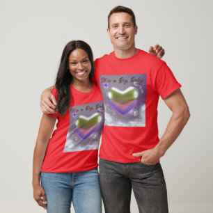 Det är en Boy Baby och Kärlek Heart-bild T Shirt