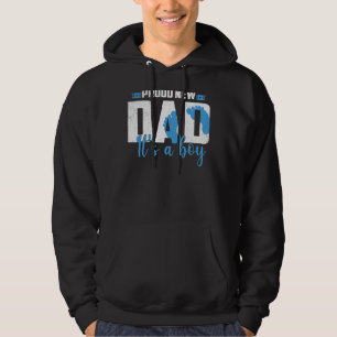 Det är en Boy Gravid Gender Reveal B Hoodie