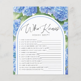 Det är en Boy Hydrangea som känner till Mamma Game