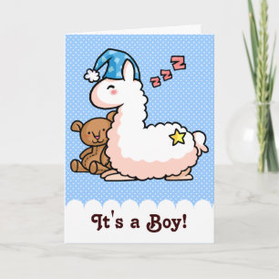 Det är en Boy Llama! Kort