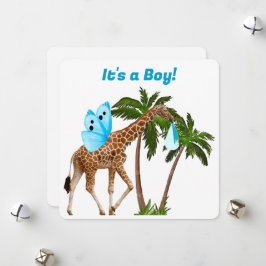 Det är en Boy Notecard Julkort