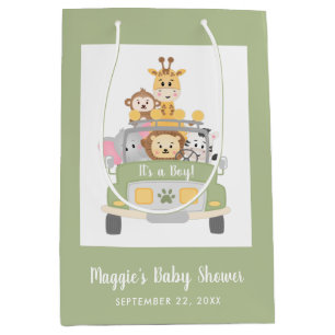 Det är en Boy Safari Baby Shower Tack