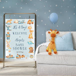 Det är en Boy Wooden | Spädbarnshuggare i fyllda L Poster<br><div class="desc">Vi presenterar en härlig och charmerande babyskare, perfekt för att fira pojke. Den här utformningen visar på en viskartad arrangemang av olika träblock, ett vackert transportblock leksak och ett vackert mjukisdjur, som skapar en förtjusande scen som kommer att fånga allas hjärtan. Kärnan i detta utkast är en mängd leksak, inklusive...</div>