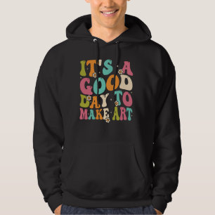 Det är en Bra dag att göra konsthantlekar Hoodie