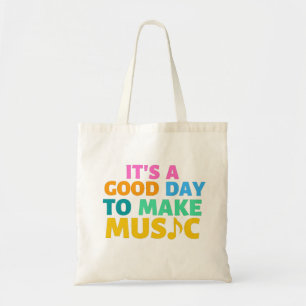 Det är en Bra dag att göra musik Tygkasse