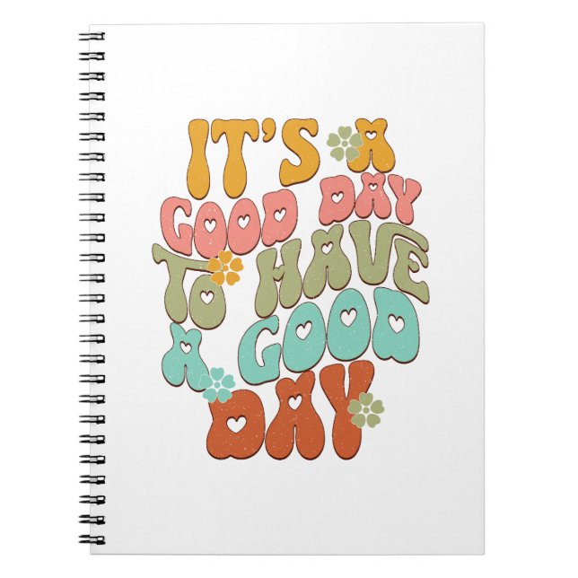 Det är en bra dag att ha en bra anteckningsbok (Framsidan)