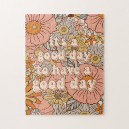 Det är en Bra dag att ha ett Bra Dag för Retro Puz Pussel