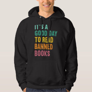 Det är en Bra dag att läsa Bannad Bokar eller Libr Hoodie