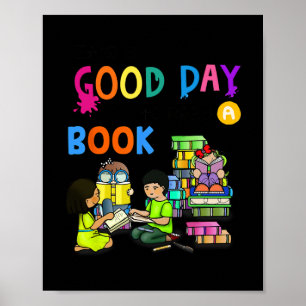 Det Är En Bra Dag Att Läsa En Bok Läs Klubb Poster