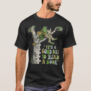 Det är en Bra dag att läsa en Bok Retro-bugg till T Shirt