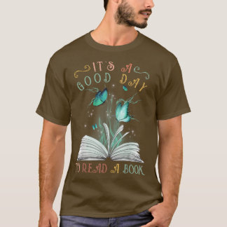 Det är en bra dag att läsa en bok Tee Bok Älskare 