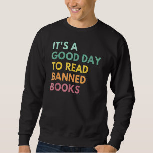 Det är en Bra dag att läsa förbjudna Bokar-bibliot Lång Ärmad Tröja
