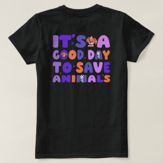 Det är en bra dag att rädda djur t shirt