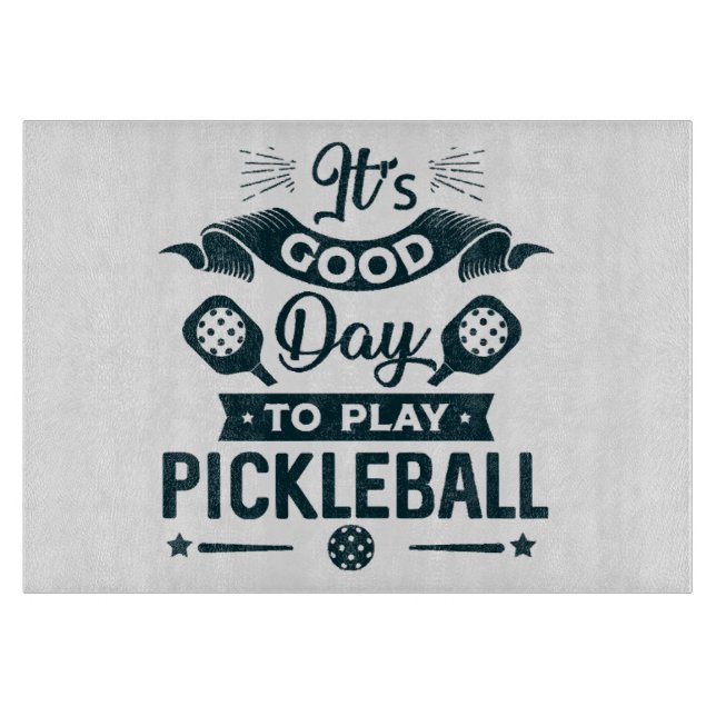 Det är en bra dag att spela Pickleball (Framsidan)