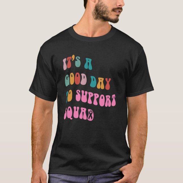 Det är en Bra dag att stödja torgskolans teater T Shirt (Framsida)