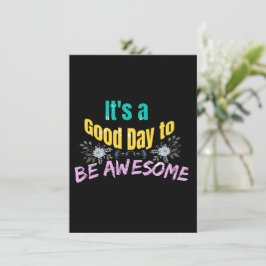 Det är en Bra dag att vara Fantastisk Tilläggskort