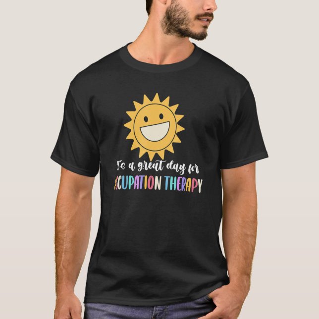 Det är en Bra dag för arbetsbehandling T Shirt (Framsida)