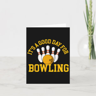 Det är en Bra-dag för Bowling - Bowlareare Kort