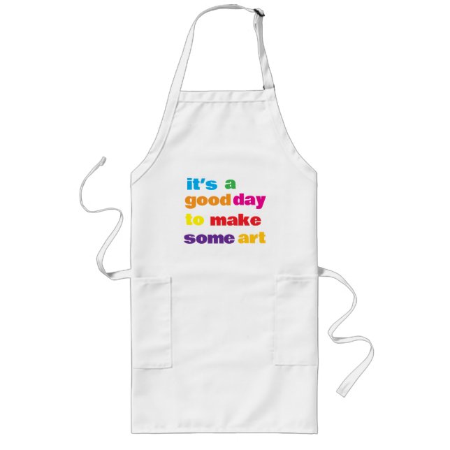 Det är en Bra dag. Långt Förkläde (Framsidan)