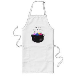 Det är en bra dag som ska FÄRGAS Långt Förkläde