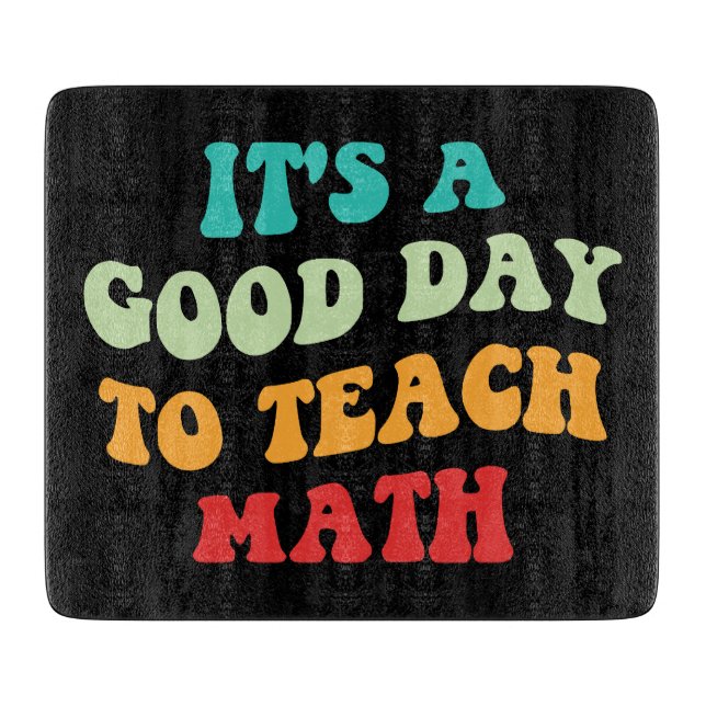 Det är en Bra dag till "Teach Math I" (Framsidan)