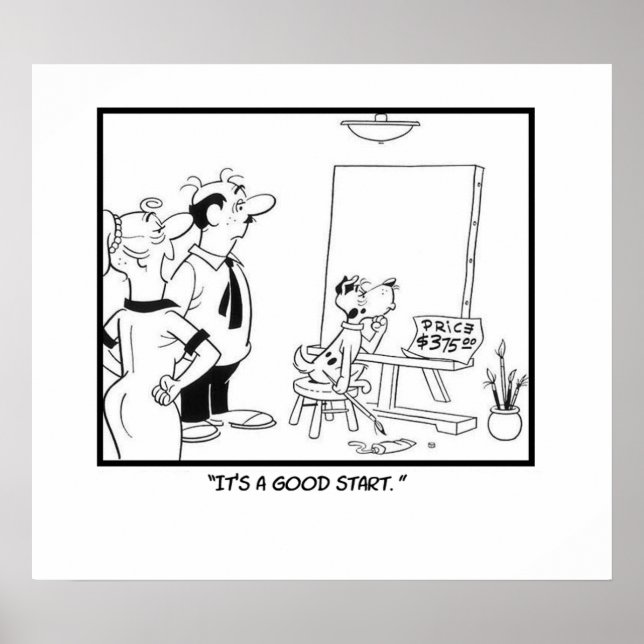 Det är en Bra-start Poster (Framsidan)