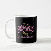 Det är en Brenda-sak Rosa Guld Kvinnor Present